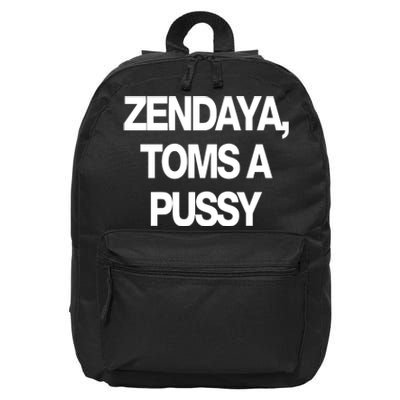 Zendaya Toms A Pussy 16 in Basic Backpack