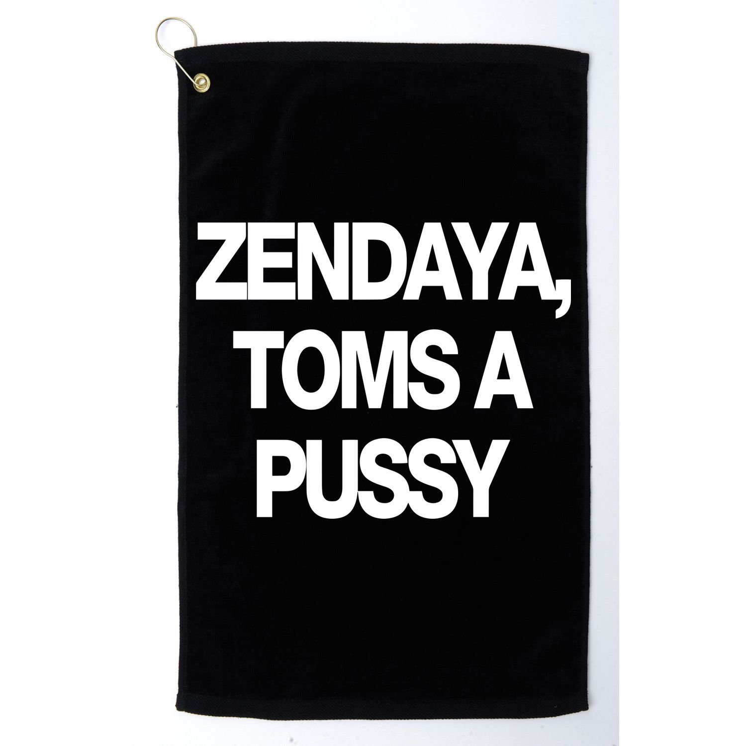 Zendaya Toms A Pussy Golf Towel