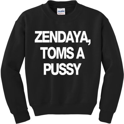 Zendaya Toms A Pussy Kids Sweatshirt