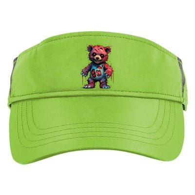 Zombie Teddy Bear Adult Drive Performance Visor