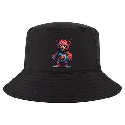 Zombie Teddy Bear Cool Comfort Performance Bucket Hat