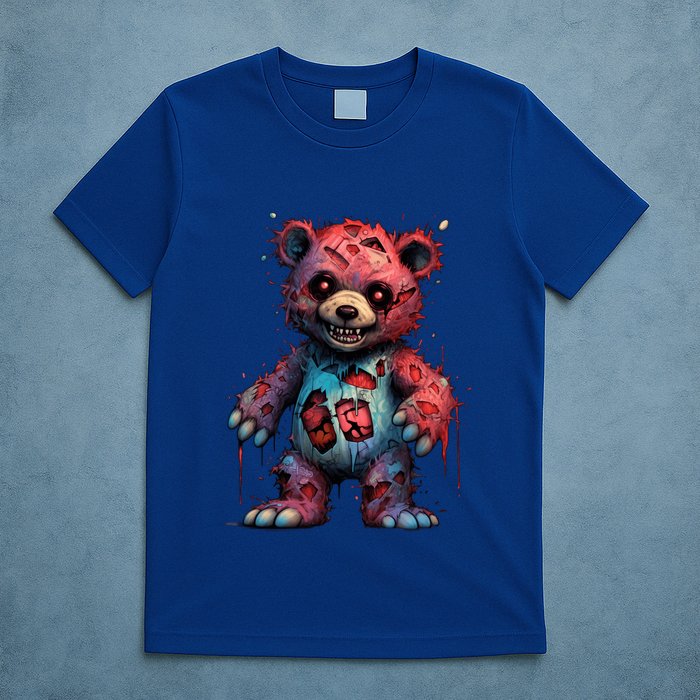 Zombie Teddy Bear T-Shirt