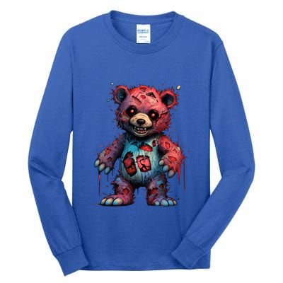 Zombie Teddy Bear Tall Long Sleeve T-Shirt