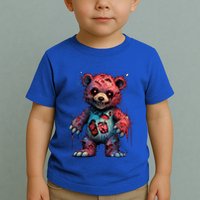 Zombie Teddy Bear Toddler T-Shirt