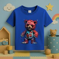 Zombie Teddy Bear Toddler T-Shirt