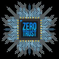 Zero Trust Cyber Security Hacking Programmer Developer Funny Gift Metallic Star Ornament