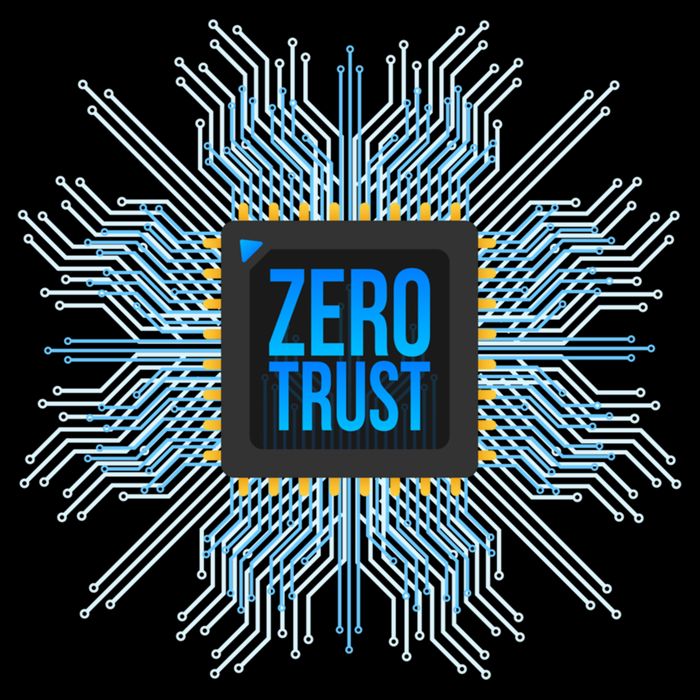 Zero Trust Cyber Security Hacking Programmer Developer Funny Gift Metallic Star Ornament