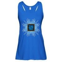 Zero Trust Cyber Security Hacking Programmer Developer Funny Gift Ladies Essential Flowy Tank