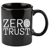 Zero Trust Cyber Security Hacking Programmer Developer Funny Gift 11oz C Handle Ceramic Mug