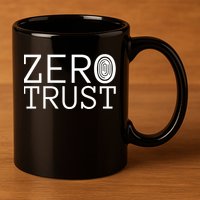 Zero Trust Cyber Security Hacking Programmer Developer Funny Gift 11oz C Handle Ceramic Mug