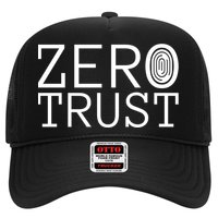 Zero Trust Cyber Security Hacking Programmer Developer Funny Gift Trucker Hat