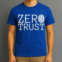 Zero Trust Cyber Security Hacking Programmer Developer Funny Gift T-Shirt