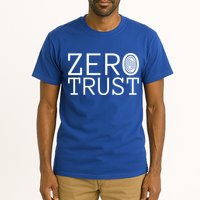Zero Trust Cyber Security Hacking Programmer Developer Funny Gift Tall T-Shirt