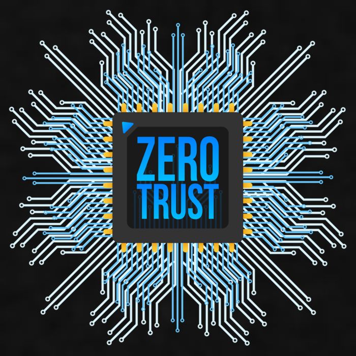 Zero Trust Cyber Security Hacking Programmer Developer Funny Gift Ladies PosiCharge Tri-Blend Wicking Tank