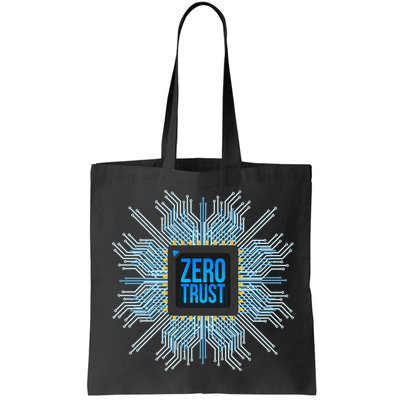 Zero Trust Cyber Security Hacking Programmer Developer Funny Gift Bag