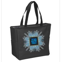 Zero Trust Cyber Security Hacking Programmer Developer Funny Gift Zip Tote Bag