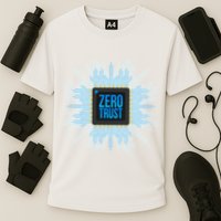 Zero Trust Cyber Security Hacking Programmer Developer Funny Gift Performance Shirt