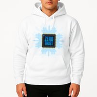 Zero Trust Cyber Security Hacking Programmer Developer Funny Gift Hoodie