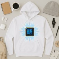 Zero Trust Cyber Security Hacking Programmer Developer Funny Gift Hoodie
