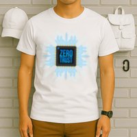 Zero Trust Cyber Security Hacking Programmer Developer Funny Gift T-Shirt
