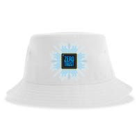Zero Trust Cyber Security Hacking Programmer Developer Funny Gift Sustainable Bucket Hat