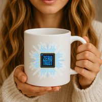 Zero Trust Cyber Security Hacking Programmer Developer Funny Gift Mug
