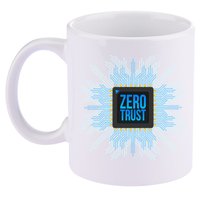 Zero Trust Cyber Security Hacking Programmer Developer Funny Gift 11oz C Handle Ceramic Mug