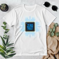Zero Trust Cyber Security Hacking Programmer Developer Funny Gift Premium T-Shirt