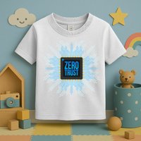 Zero Trust Cyber Security Hacking Programmer Developer Funny Gift Toddler T-Shirt