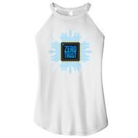 Zero Trust Cyber Security Hacking Programmer Developer Funny Gift Women's Perfect Tri Rocker Tank