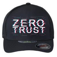 Zero Trust Developer It Cyber Security Hacking Programmer Gift Flexfit Unipanel Trucker Cap