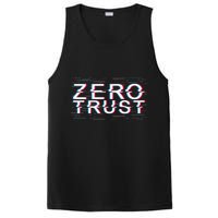 Zero Trust Developer It Cyber Security Hacking Programmer Gift PosiCharge Competitor Tank