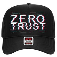 Zero Trust Developer It Cyber Security Hacking Programmer Gift Trucker Hat