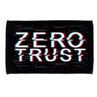 Zero Trust Developer It Cyber Security Hacking Programmer Gift Microfiber Hand Towel