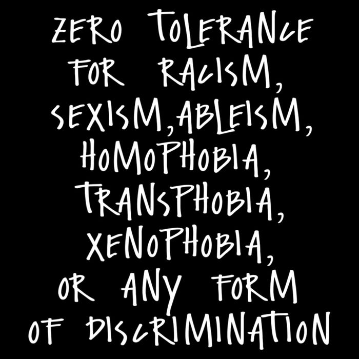 Zero Tolerance For Racism Sexism Ableism Homophobia Toddler T-Shirt