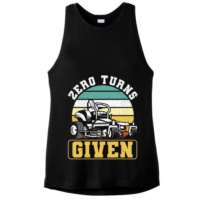 Zero Turns Given Zero Turn Lawn Mower And Mowing Ladies PosiCharge Tri-Blend Wicking Tank