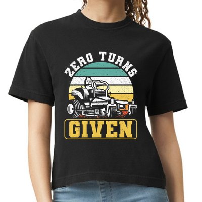 Zero Turns Given Zero Turn Lawn Mower And Mowing Comfort Colors Boxy T-Shirt