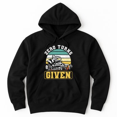 Zero Turns Given Zero Turn Lawn Mower And Mowing Hoodie