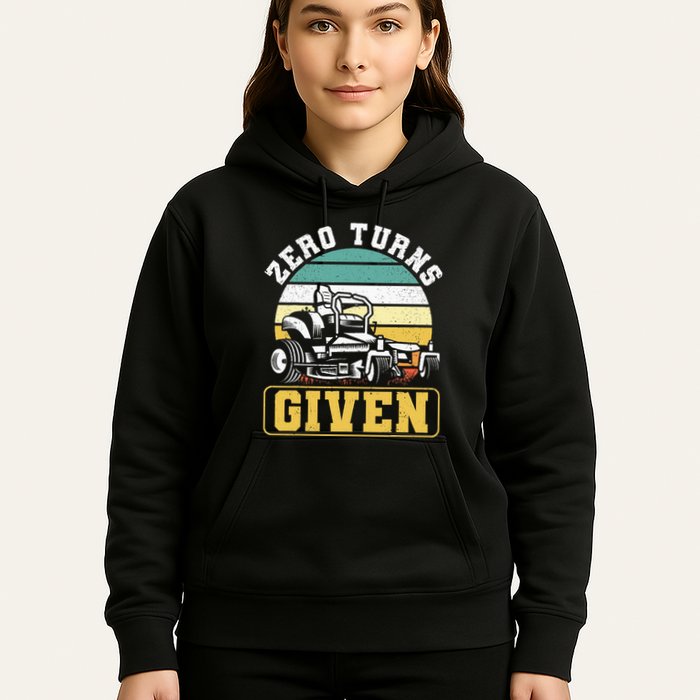 Zero Turns Given Zero Turn Lawn Mower And Mowing Hoodie