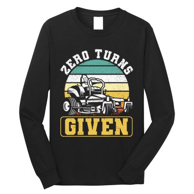 Zero Turns Given Zero Turn Lawn Mower And Mowing Long Sleeve Shirt