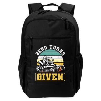Zero Turns Given Zero Turn Lawn Mower And Mowing Daily Commute Backpack
