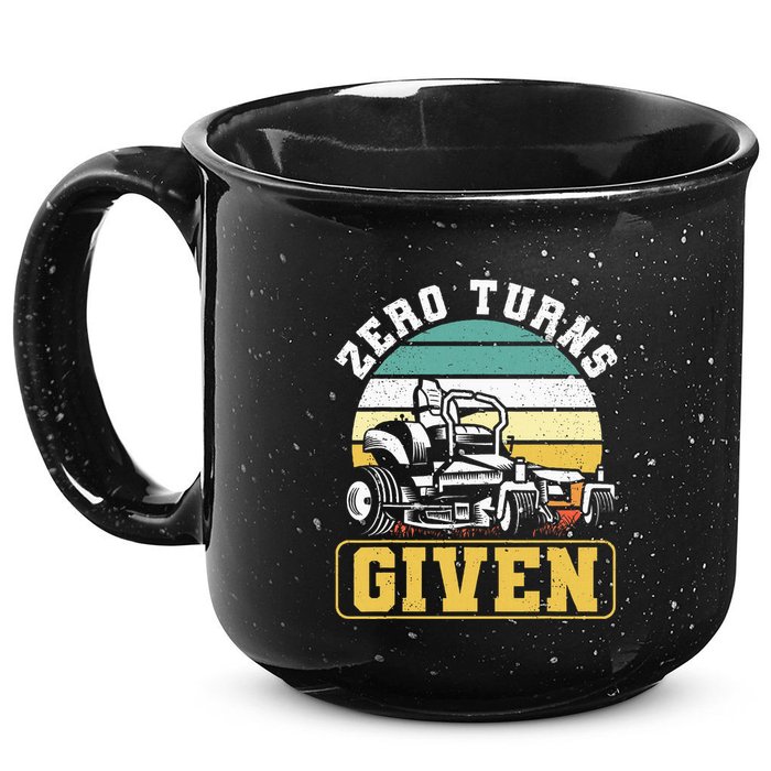 Zero Turns Given Zero Turn Lawn Mower And Mowing 15oz Campfire Ceramic Mug