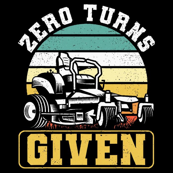 Zero Turns Given Zero Turn Lawn Mower And Mowing Drawstring Bag