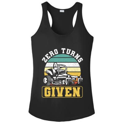 Zero Turns Given Zero Turn Lawn Mower And Mowing Ladies PosiCharge Competitor Racerback Tank