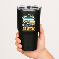 Zero Turns Given Zero Turn Lawn Mower And Mowing Tumbler