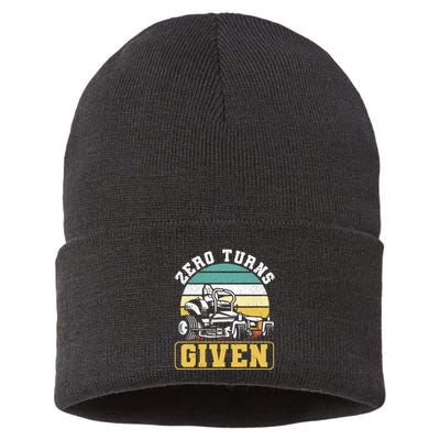 Zero Turns Given Zero Turn Lawn Mower And Mowing Sustainable Knit Beanie