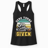 Zero Turns Given Zero Turn Lawn Mower And Mowing Womens Tank Top