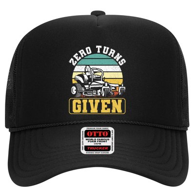 Zero Turns Given Zero Turn Lawn Mower And Mowing Trucker Hat