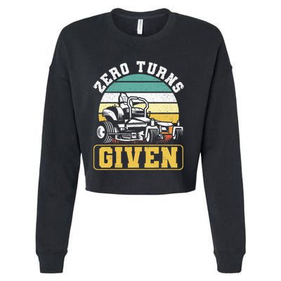 Zero Turns Given Zero Turn Lawn Mower And Mowing Cropped Pullover Crew