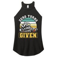 Zero Turns Given Zero Turn Lawn Mower And Mowing Women's Perfect Tri Rocker Tank